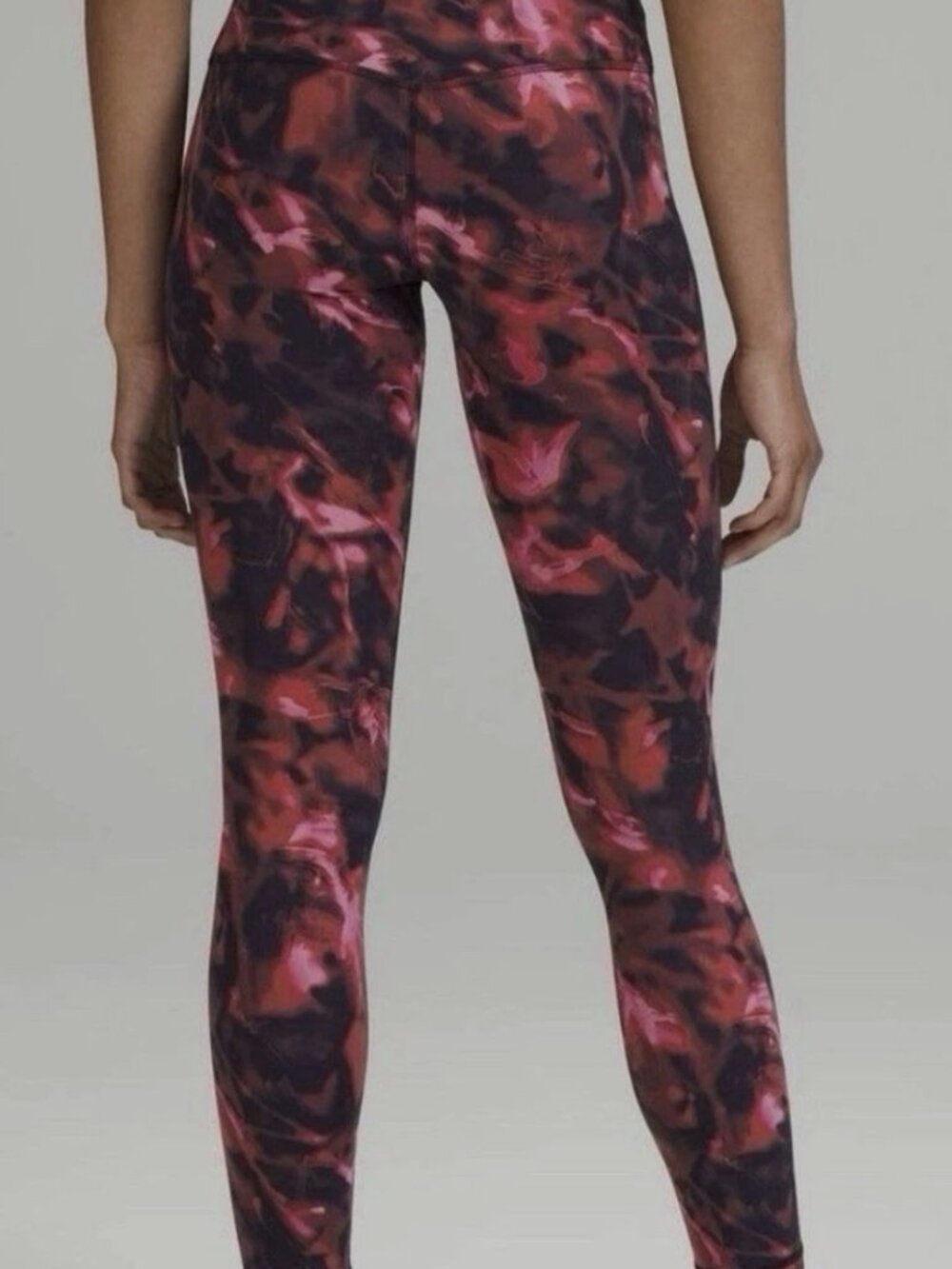 Lululemon Align High-Rise Pant 28" Intensity Pink Blossom Multi Size 2